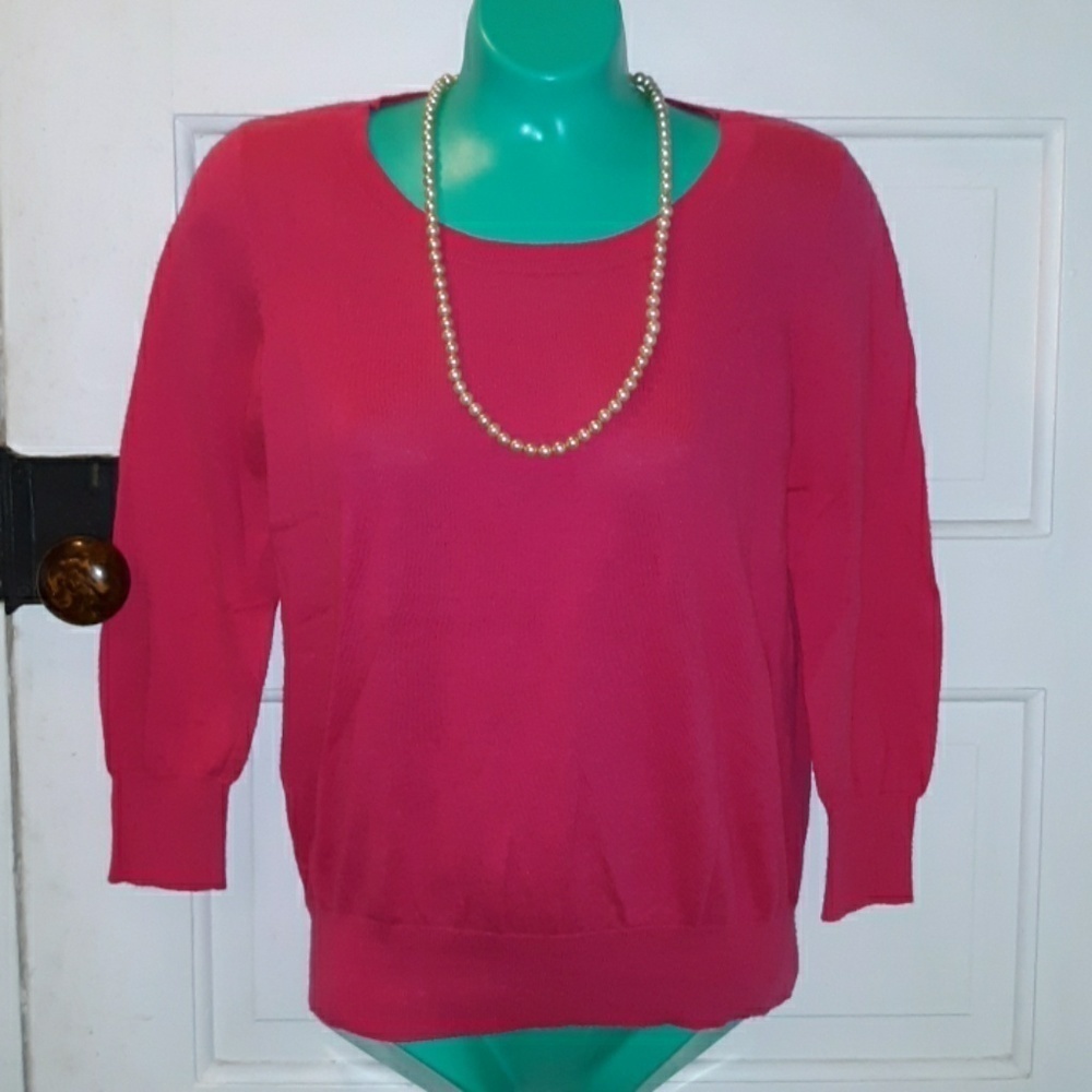 Ann Taylor Loft pink small sweater